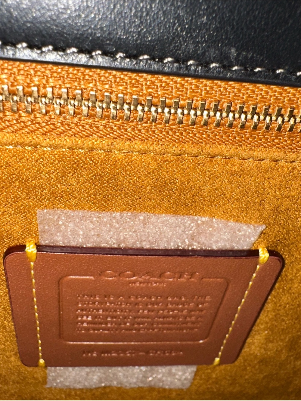 Coach Black Ace 35 Tote - Picture 9 of 16